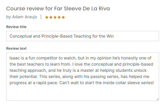 Far Sleeve DLR review 3